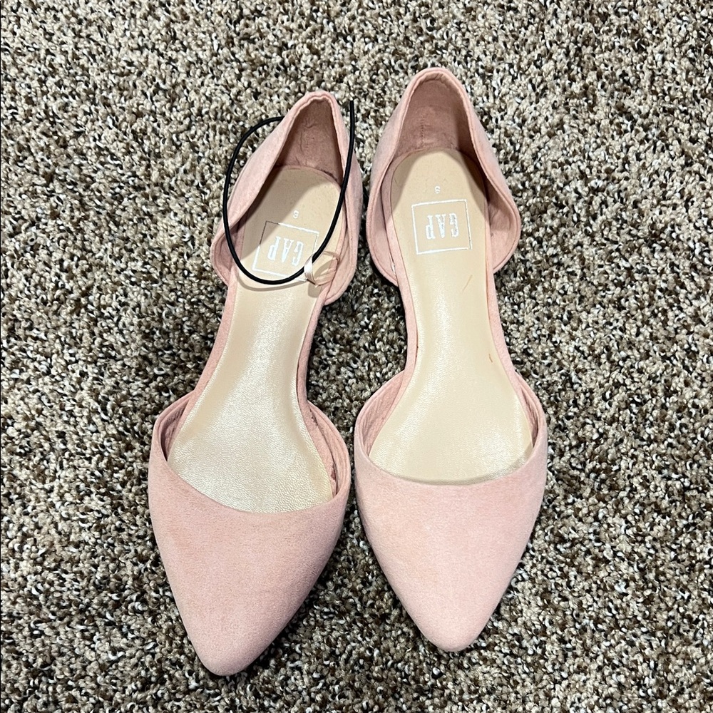 GAP Women's Blush Pink Pointed Flats